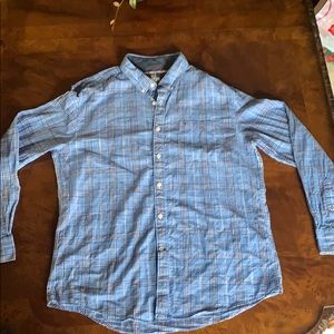 Blue Tommy Hilfiger Button Down